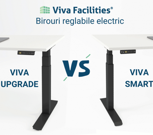 Birouri reglabile electric - Viva Upgrade vs. Viva Smart